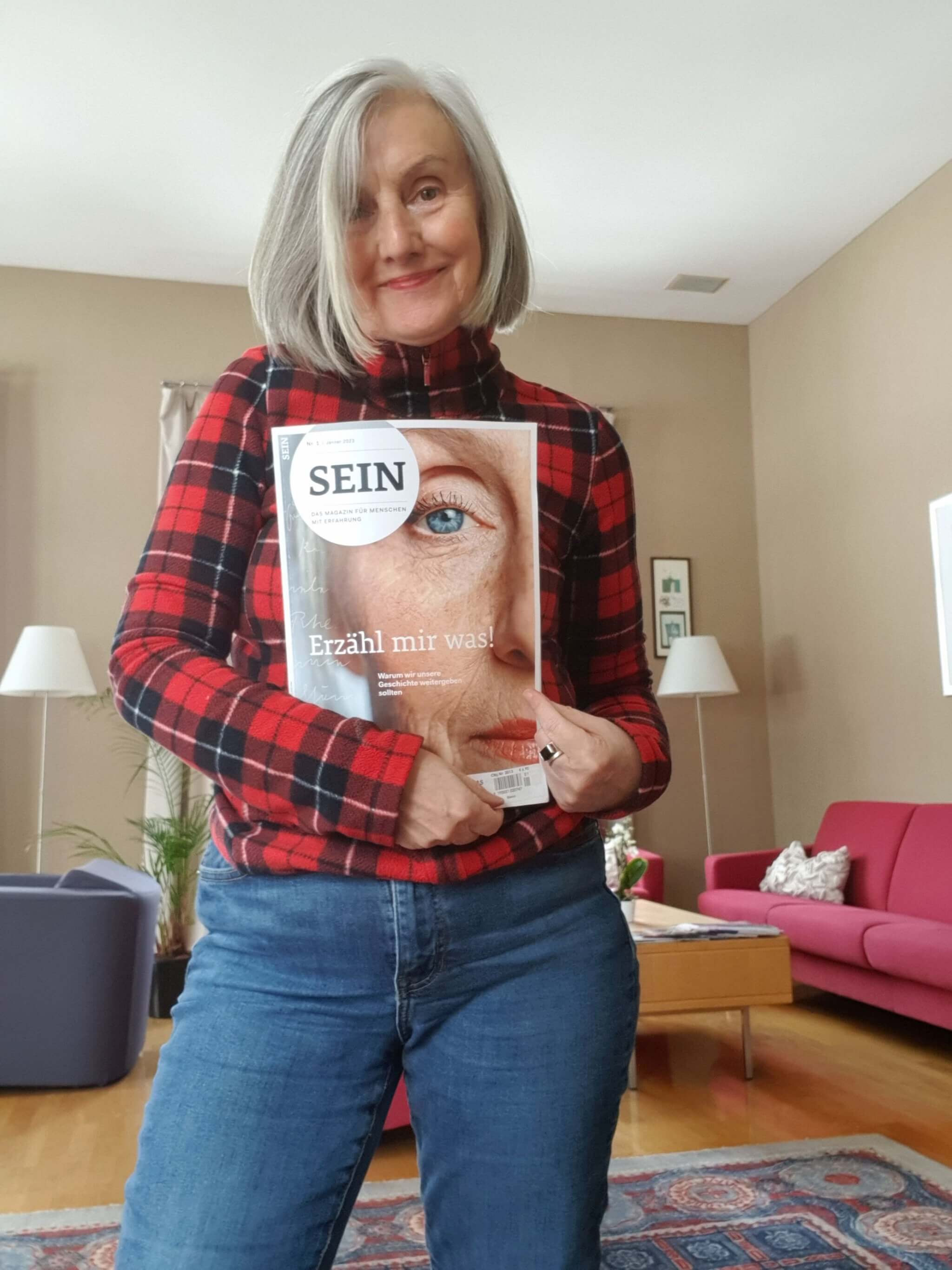 SEIN Magazin neue Zeitschrift für ältere Leserinnen mit Wiener