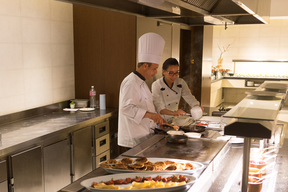 Frühstück im Al Maeeda Buffet Restaurant des Laico Tunis 5-Sterne-Hotel Tunesien Erfahrungsbericht