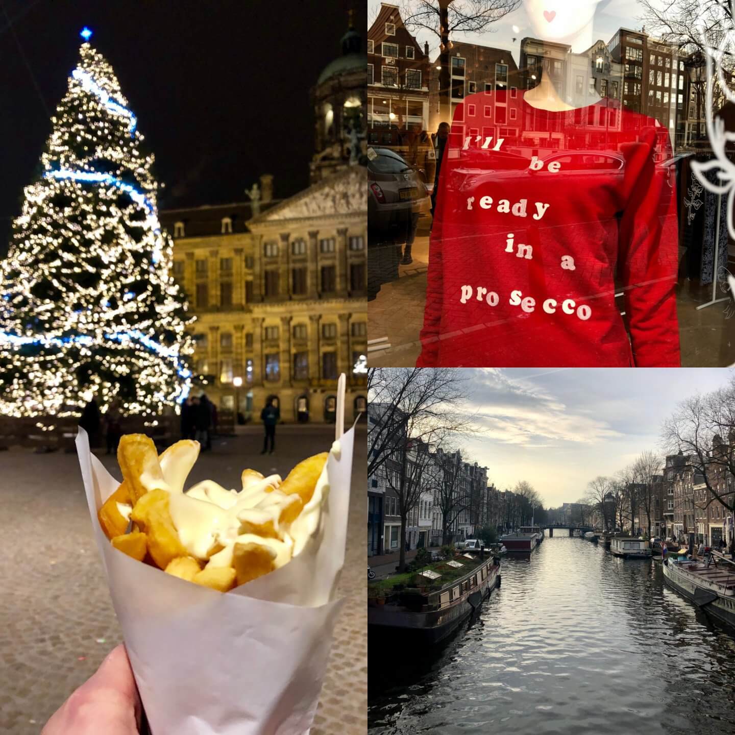 Weihnachten Tradition Amsterdam Reise Shopping