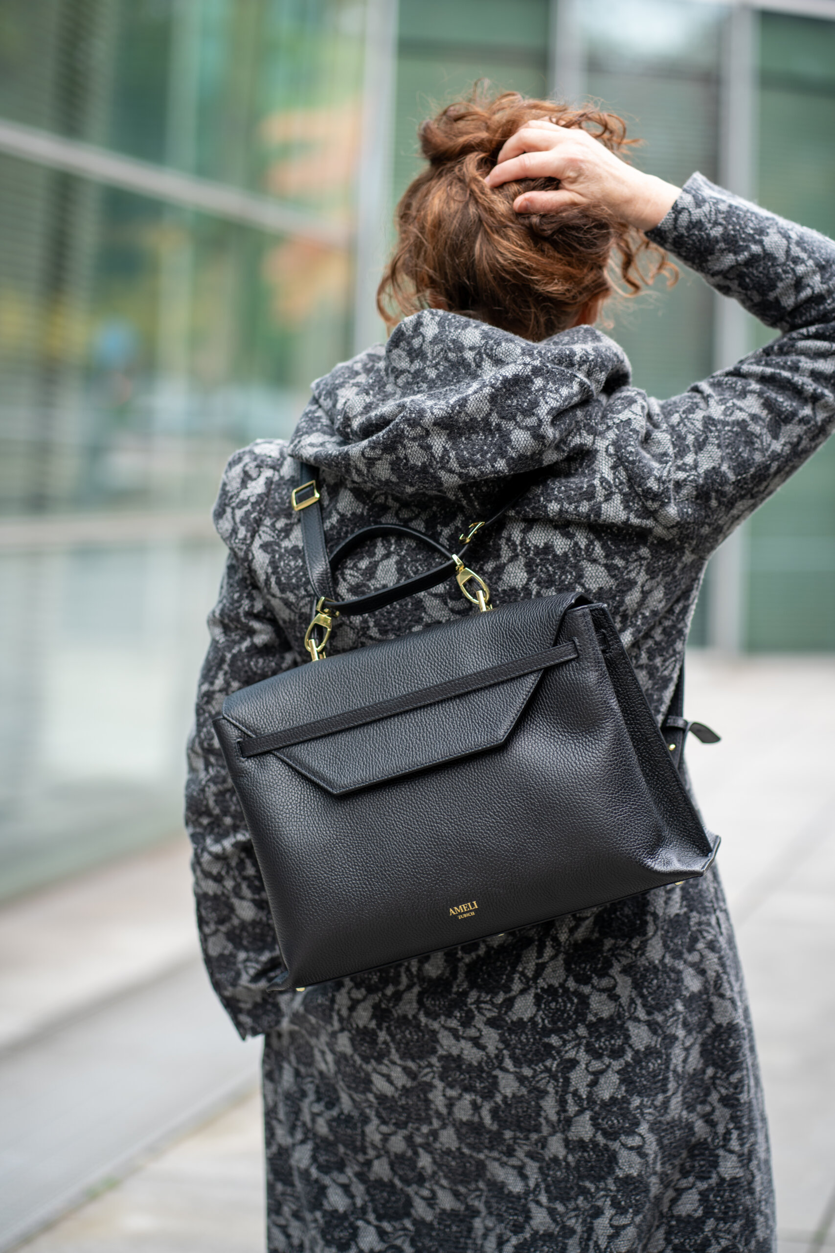 Ameli Zürich Viadukt Work stylishe Laptoptasche mit Rucksackfunktion für Frauen Erfahrungen