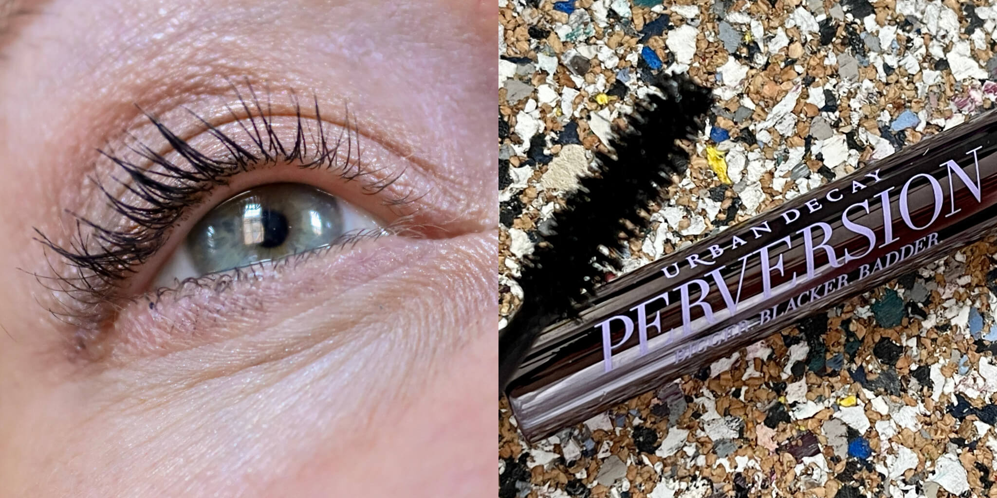 NARS Climax und Urban Decay Perversion Mascara Test Volumen Augen Makeup