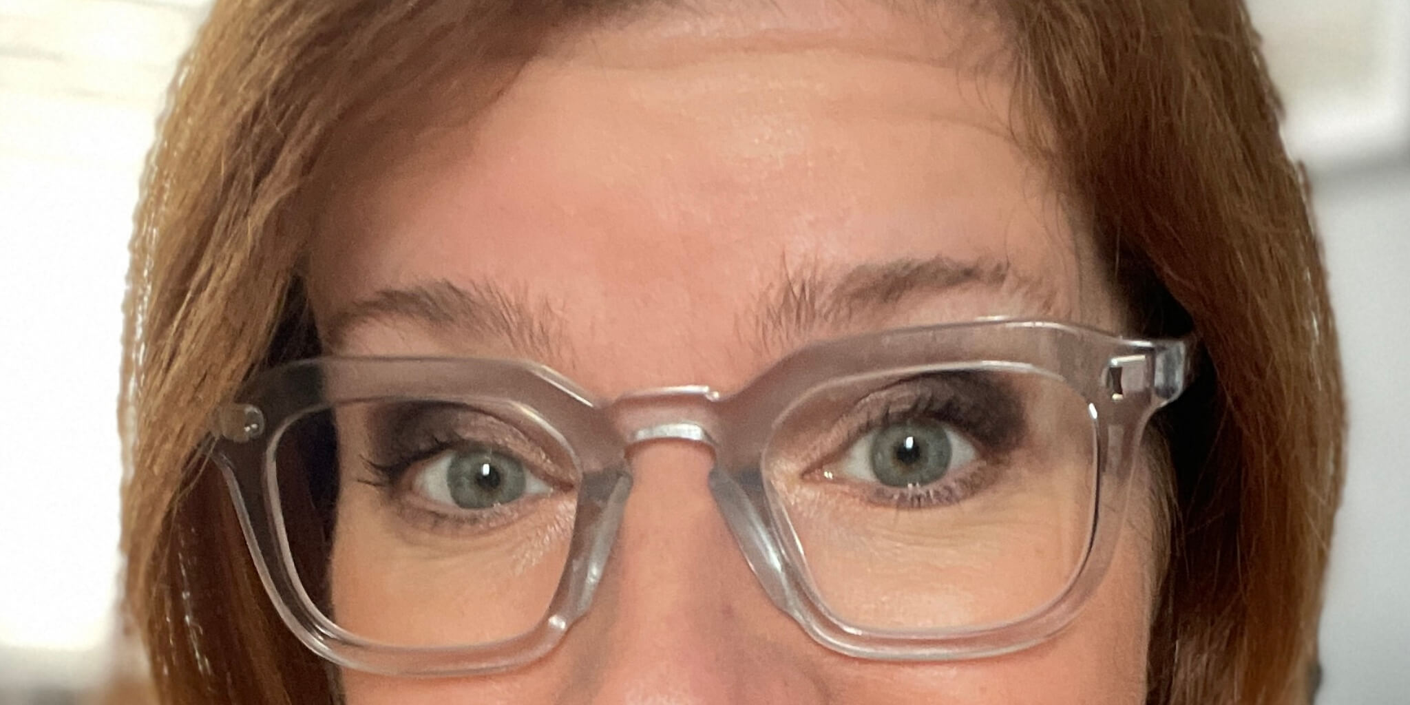 Augen Make-up Brillenträger Lidschatten Mascara Brille schminken