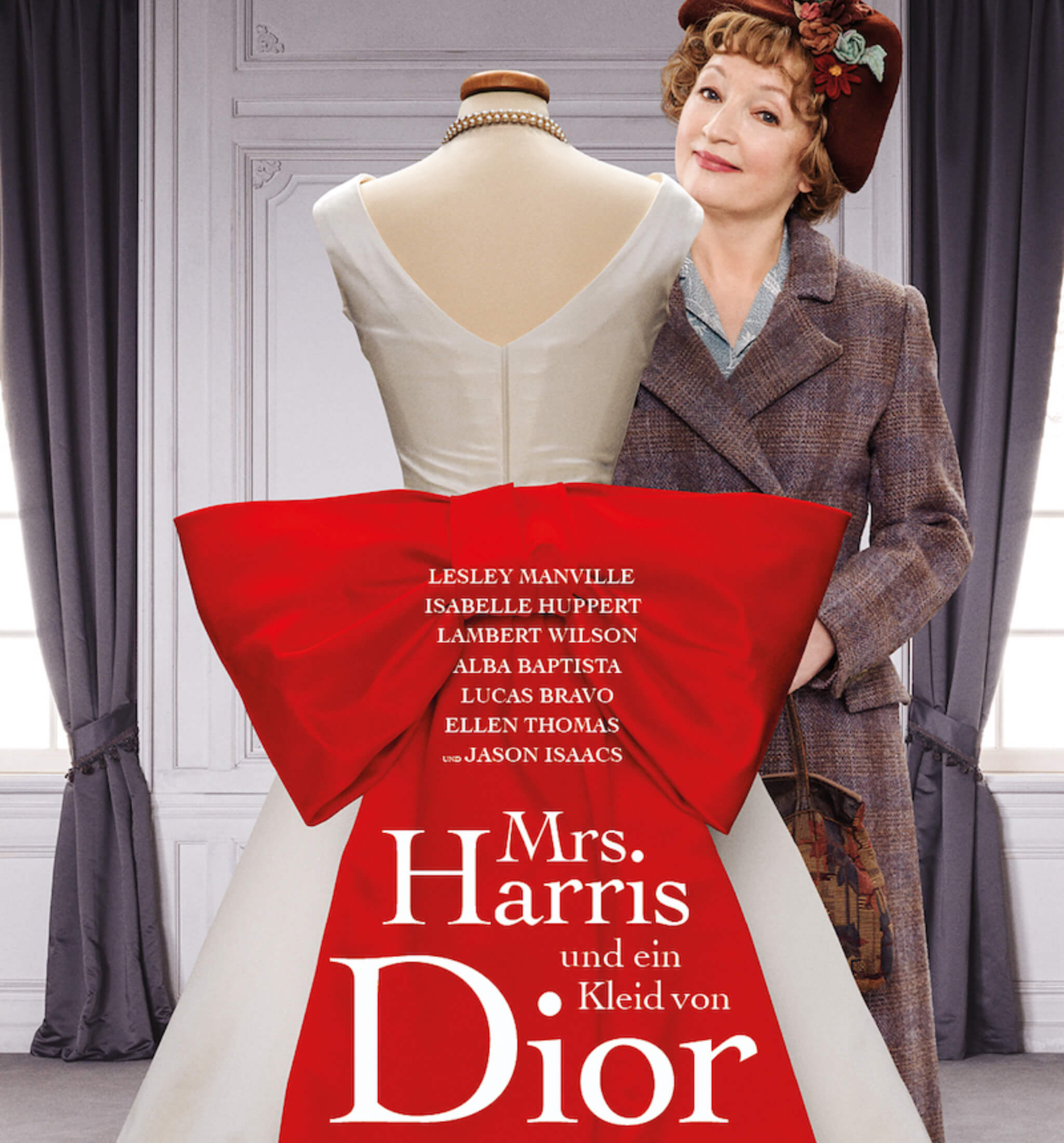 Mrs. Harris und ein Kleid von Dior Film