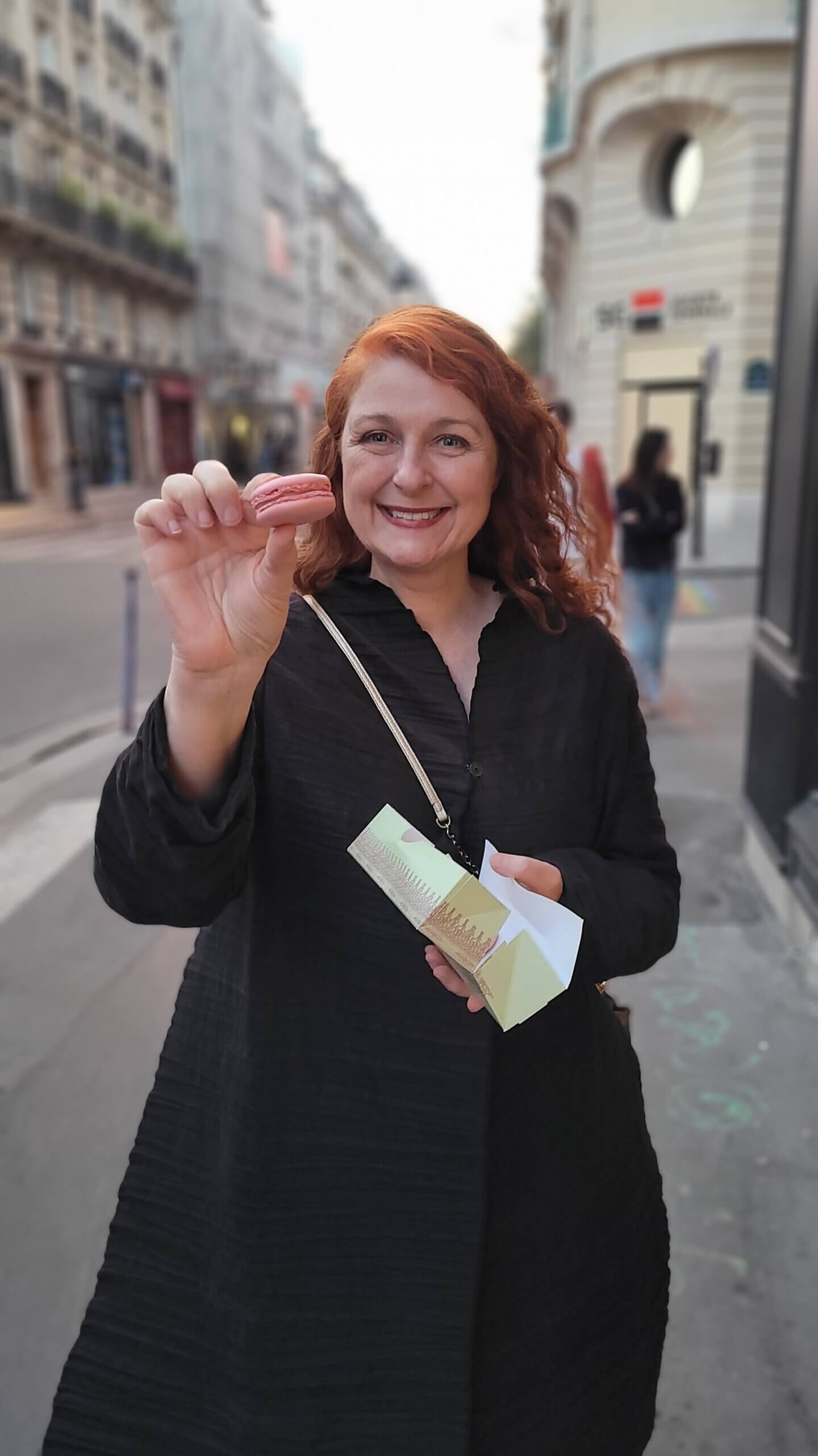 Rosé Macarons von Ladurée 