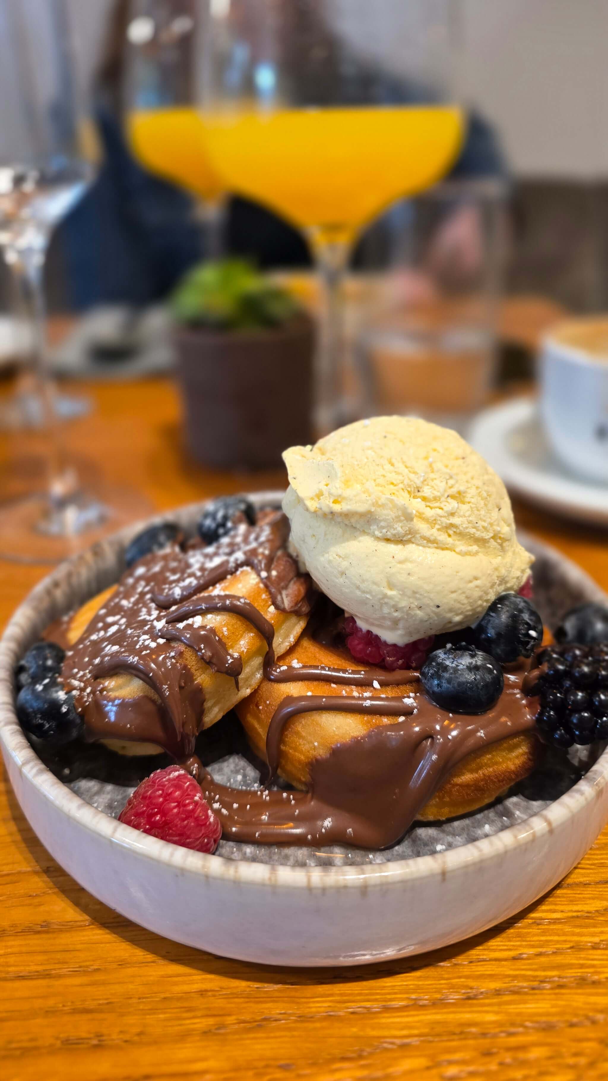 Süßes Frühstück im Esszimmer Köln, wer noch ein bisschen Platz im Bauch hat, sollte unbedingt noch süß werden