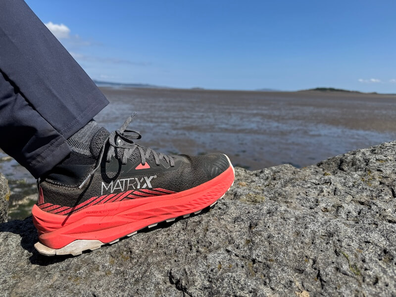 John Muir Way Schottland Füße Altra Lone Peak Olympus Schuhe Wanderschuhe Trekkingschuhe wide toe box